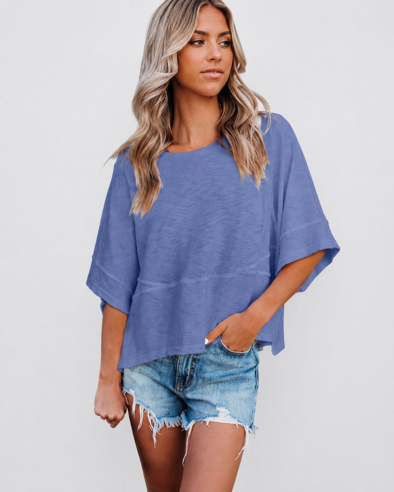 Relaxed Flared Sleeve T-Shirt