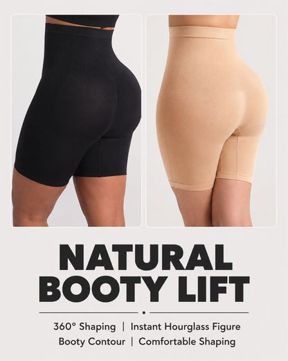 High-Waisted Seamless Tummy Control Shorts