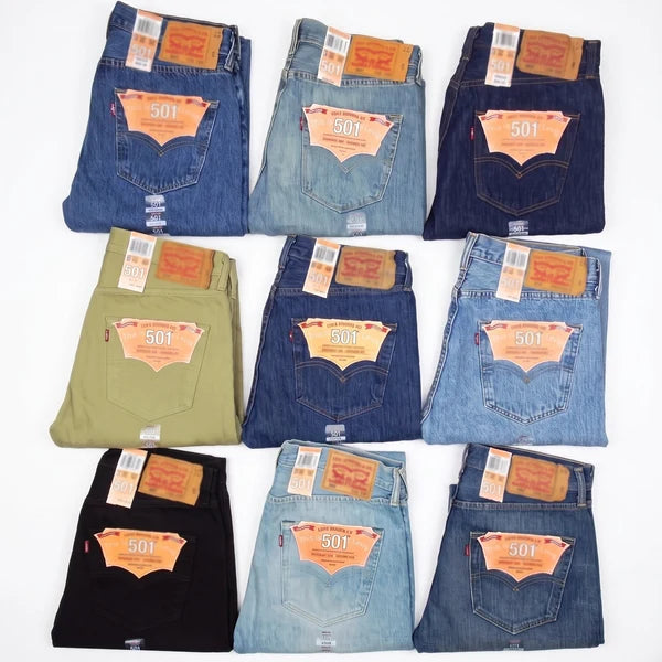 Klassische Jeans im 5-Farben-Set – Komfort für jeden Tag