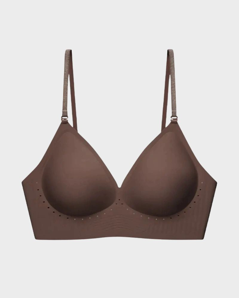 Low-Back Seamless Convertible Demi Bra