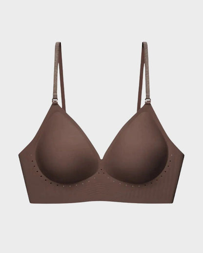 Low-Back Seamless Convertible Demi Bra