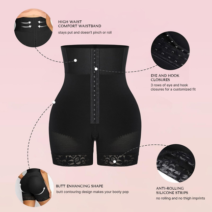 High Waist Girdle Shorts