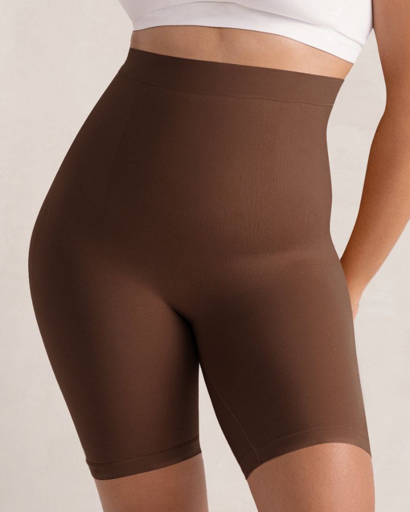 High-Waisted Seamless Tummy Control Shorts