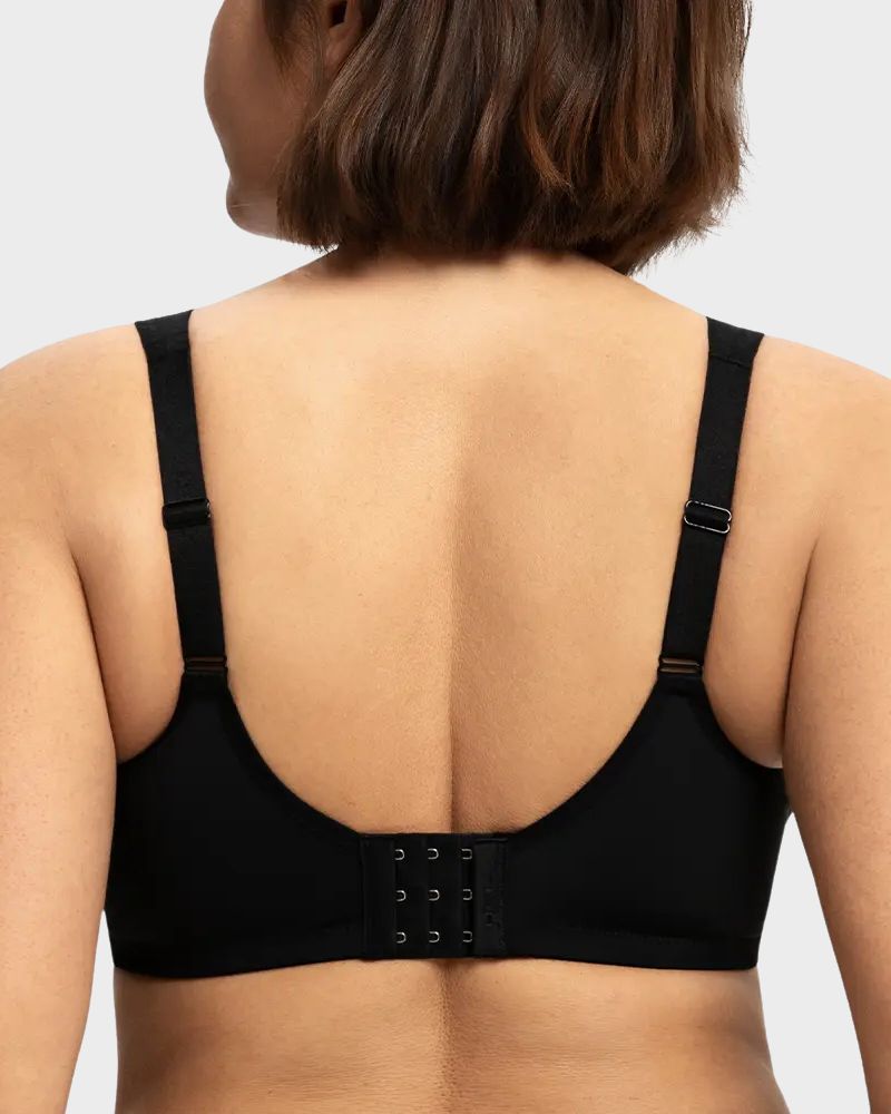 Plus Size Embroidered Full-Coverage Underwire Bra