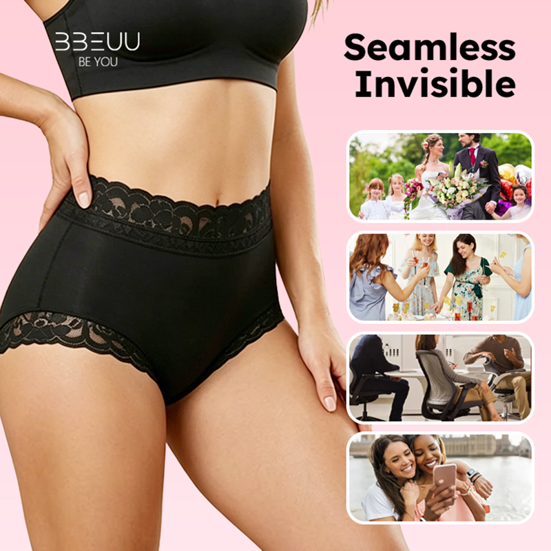 🔥🔥 High-Waisted Shapewear Panties — High-Stretch & Breathable, Seamless Tummy Control & Butt-Lifting