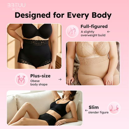 🔥🔥 High-Waisted Shapewear Panties — High-Stretch & Breathable, Seamless Tummy Control & Butt-Lifting