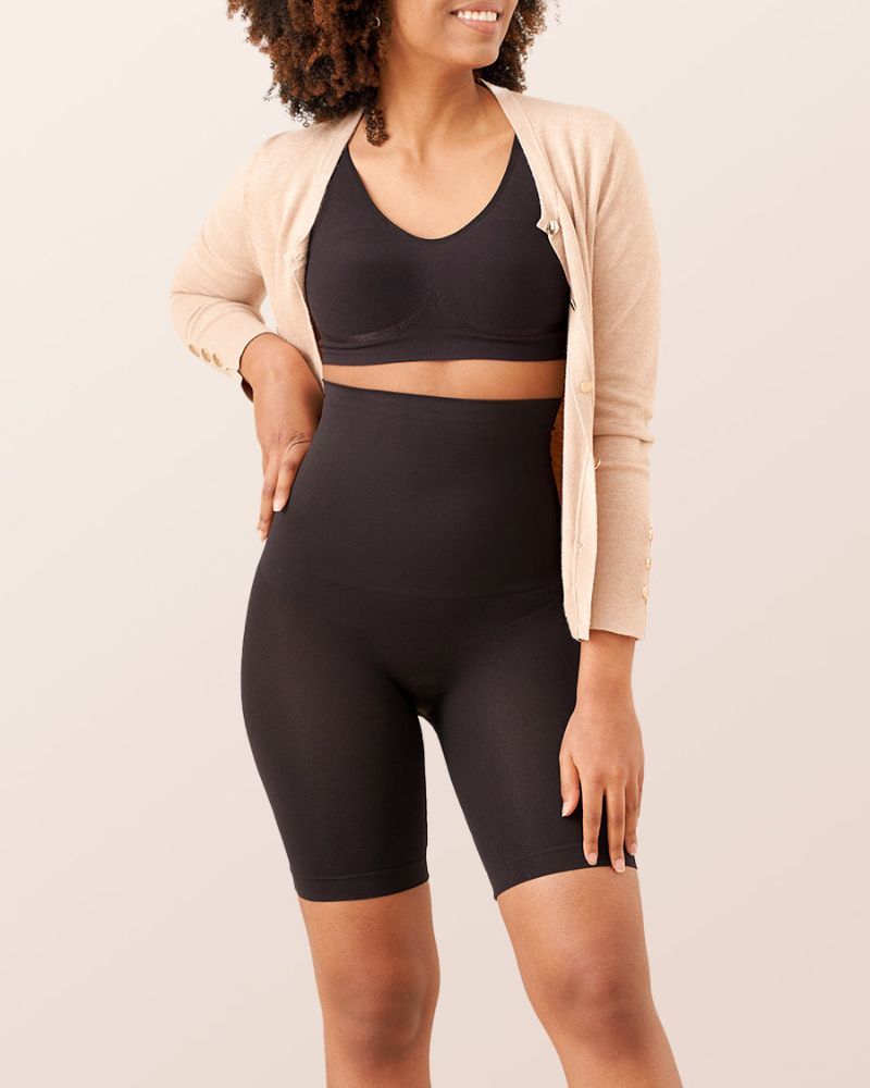 High-Waisted Seamless Tummy Control Shorts