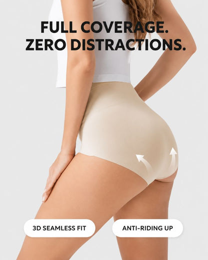 5-Pack Seamless No-Show High-Waisted Panties