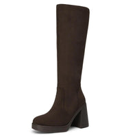 Brown Suede
