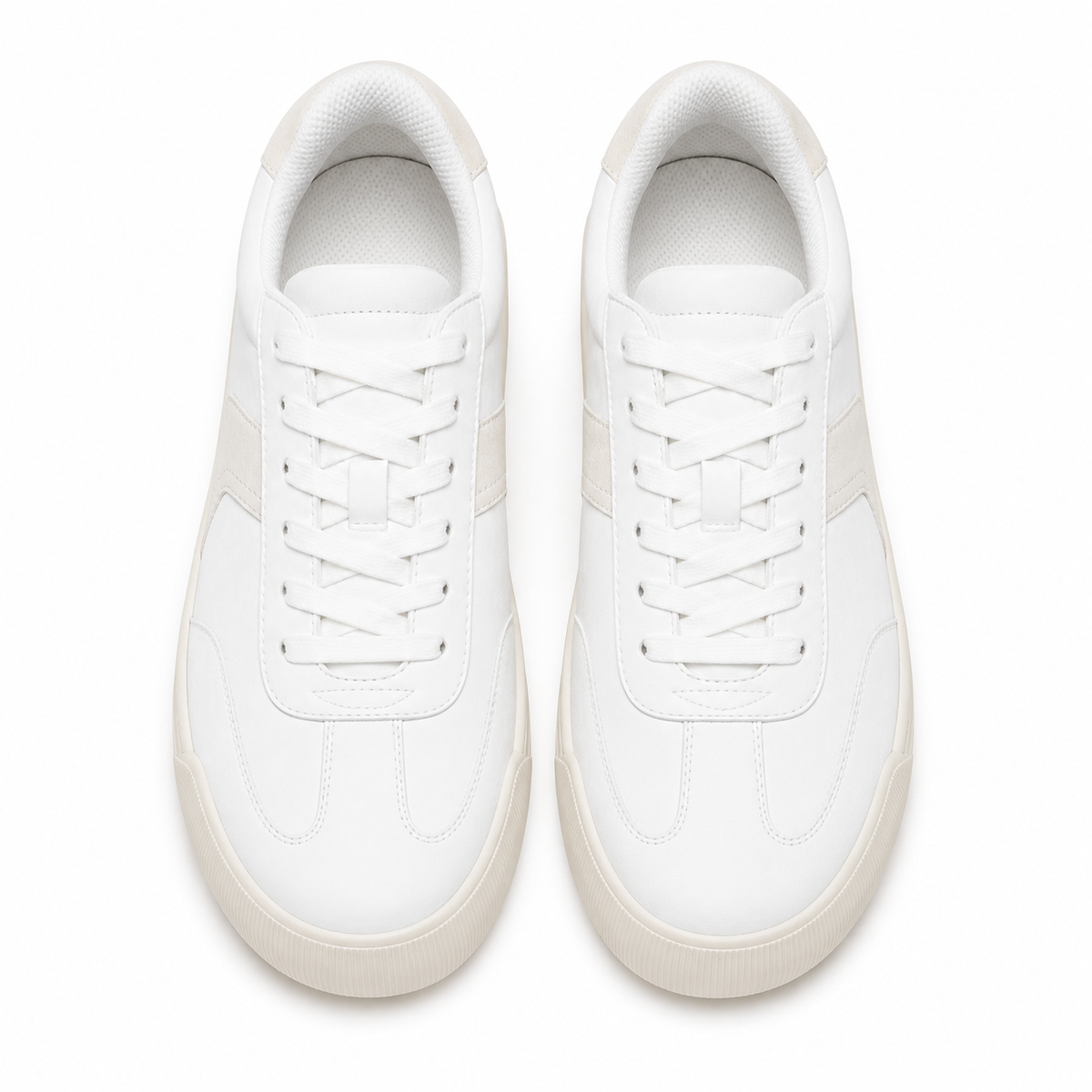 Women's Everyday Platform Sneakers – Lightweight Lace-Up Comfort Shoes
