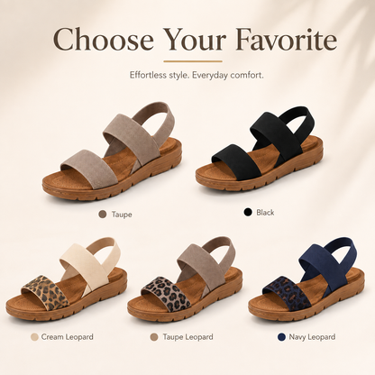 Women's Summer 2026 Fashionable Slip on Flat Sandals As Back To School Gift, Girl Casual Comfortable Sandals for Beach Party, Simple Comfortable Walking Shoes for Indoor and Outdoor