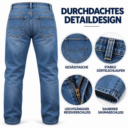 Klassische Jeans im 5-Farben-Set – Komfort für jeden Tag