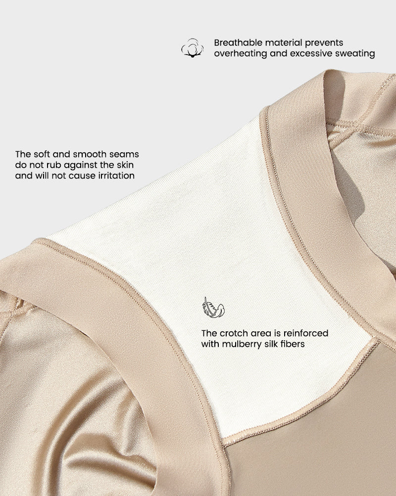 High-Waisted Cross Support Shaping Panties (6-Pack)