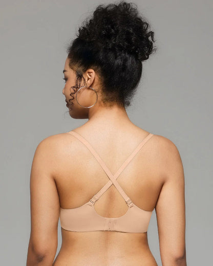 Seam-Free Push-Up T-Shirt Bra