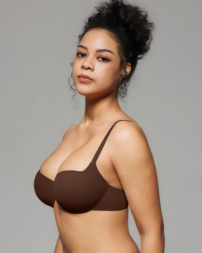 Seam-Free Push-Up T-Shirt Bra