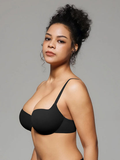 Seam-Free Push-Up T-Shirt Bra