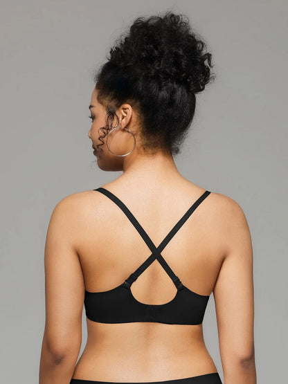Seam-Free Push-Up T-Shirt Bra