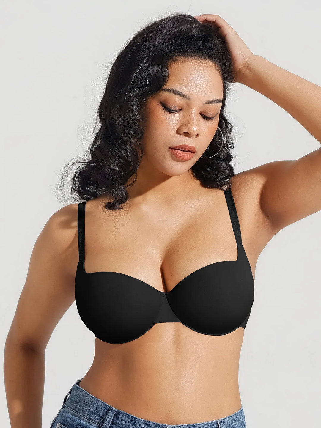 Seam-Free Push-Up T-Shirt Bra