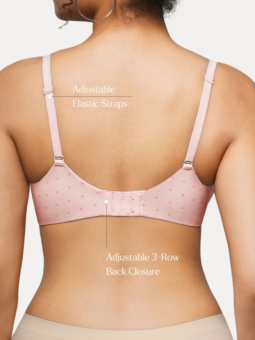Seam-Free Push-Up T-Shirt Bra