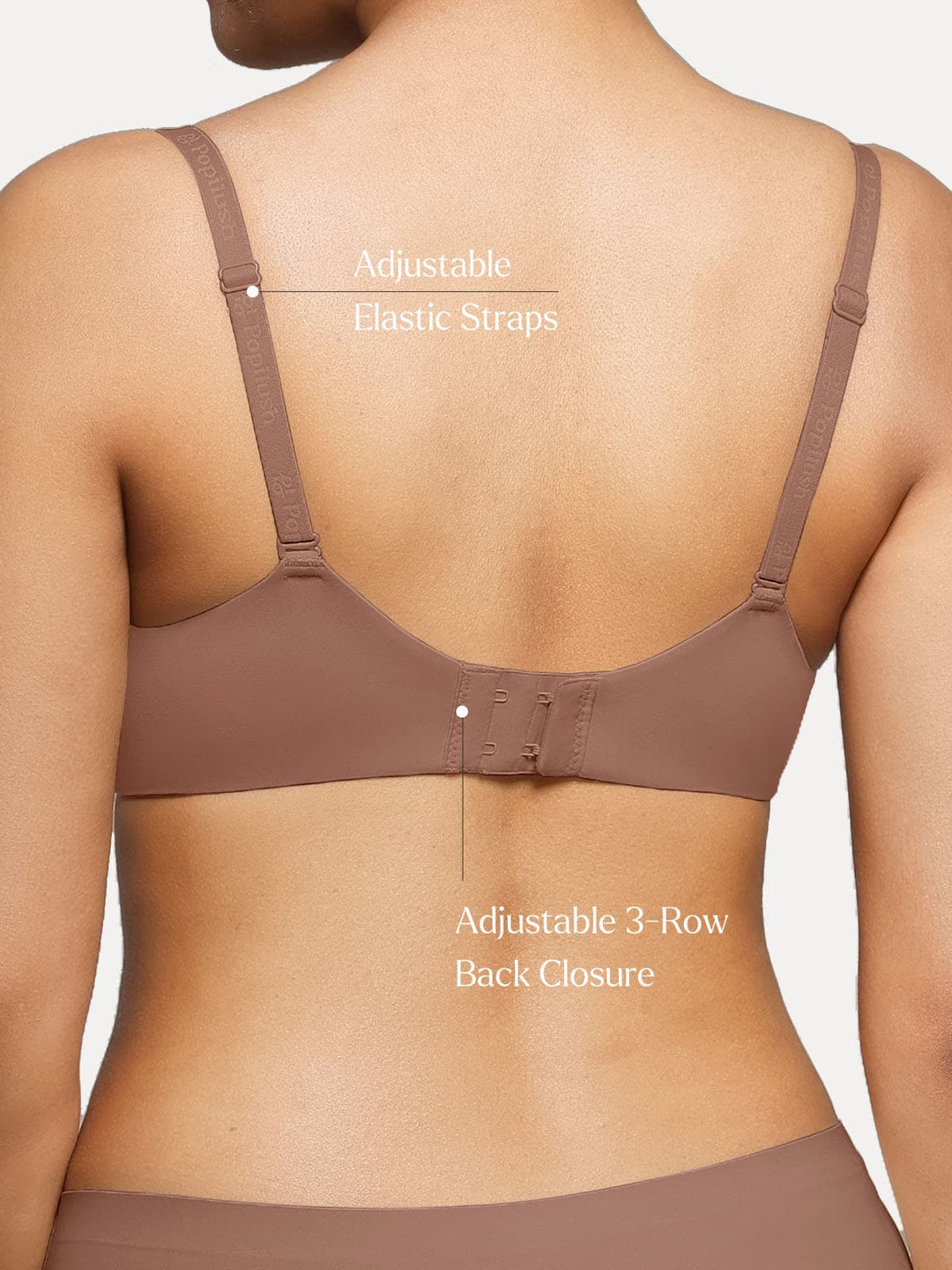 Seam-Free Push-Up T-Shirt Bra