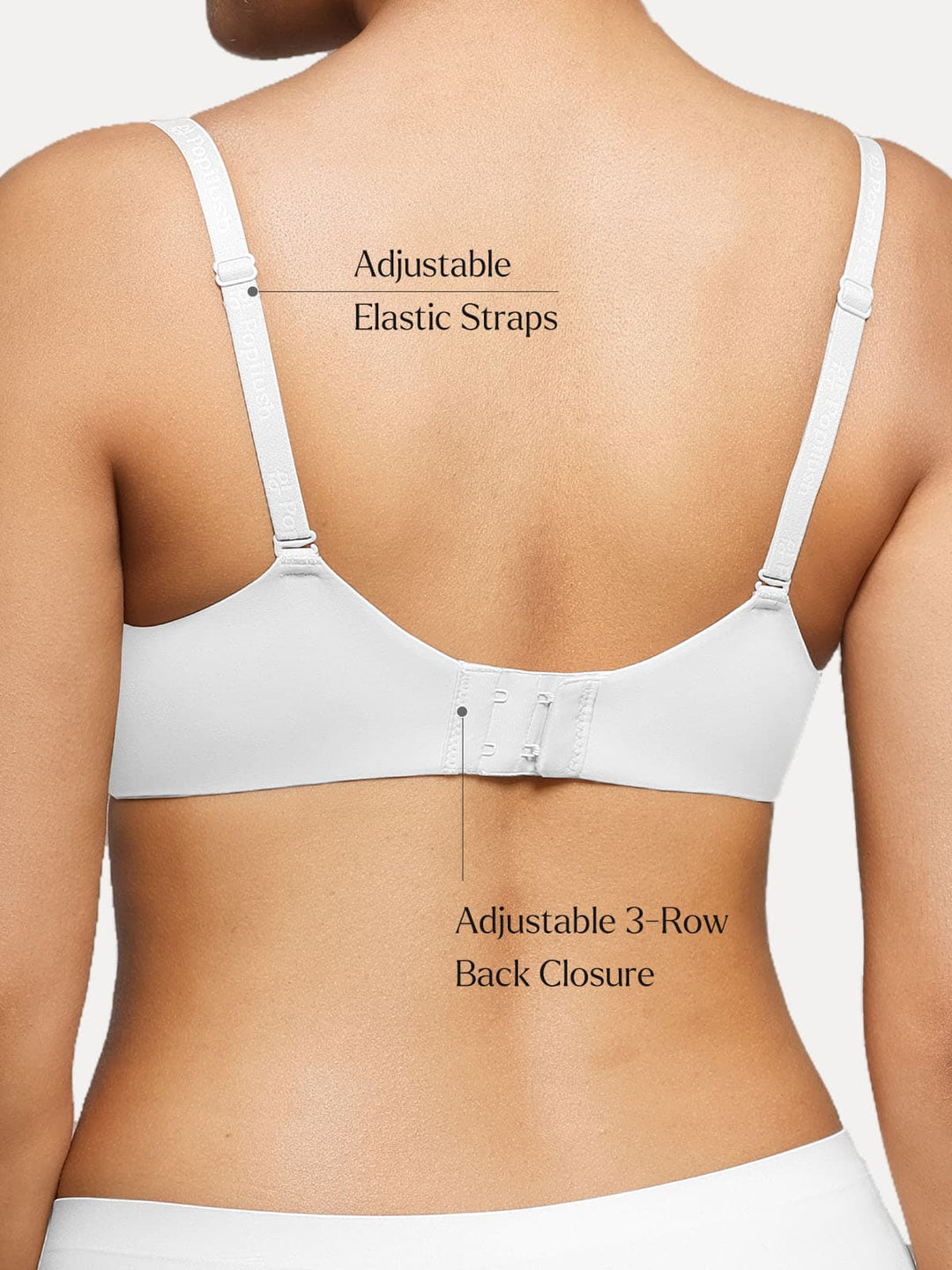 Seam-Free Push-Up T-Shirt Bra