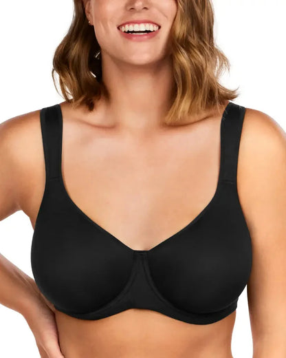 Full Coverage, Seamless Underwire Slimming Support