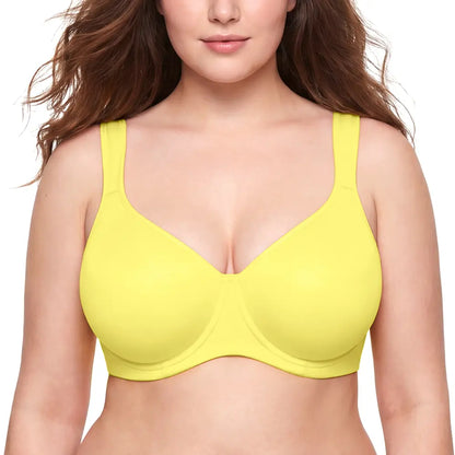 Full Coverage, Seamless Underwire Slimming Support
