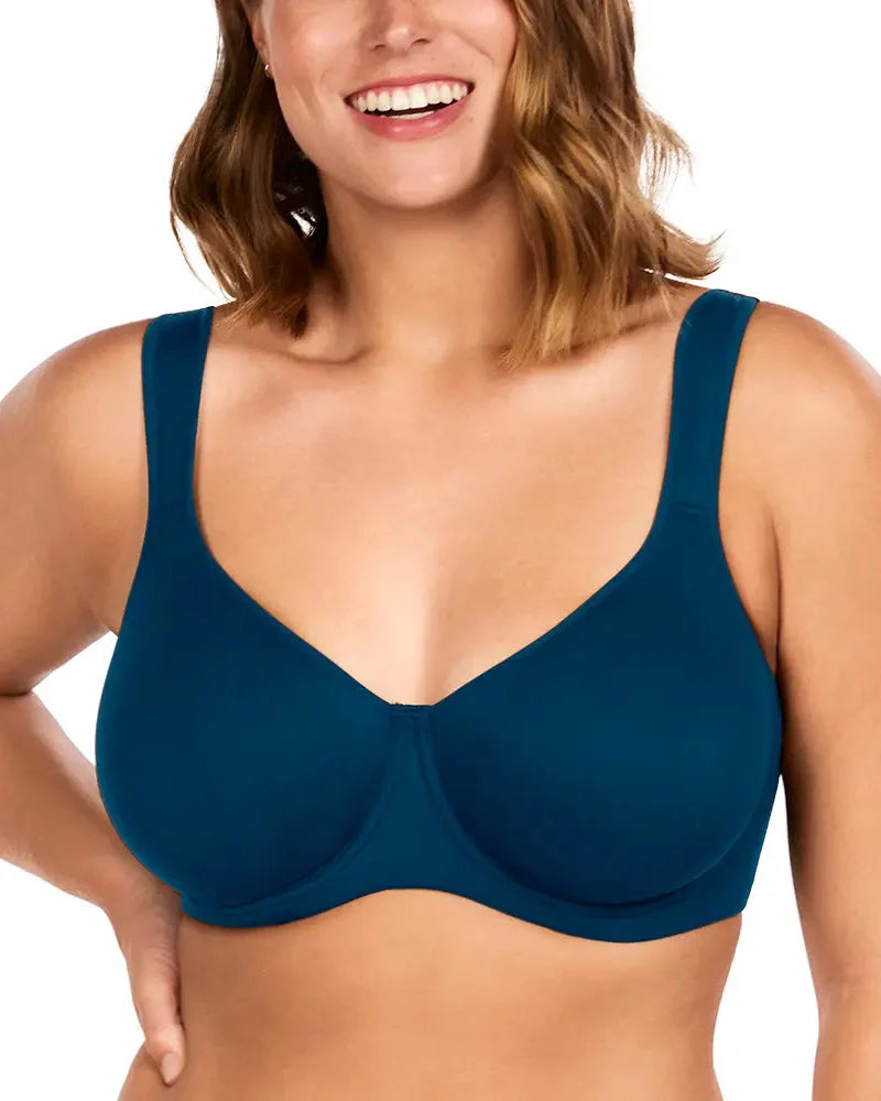 Full Coverage, Seamless Underwire Slimming Support