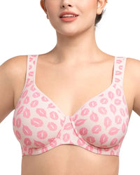 Kiss Print-Light Pink