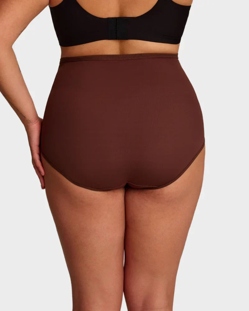 ✨Plus-Size High-Waist Cross Tummy Control Panties