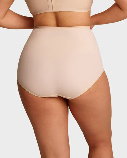 ✨Plus-Size High-Waist Cross Tummy Control Panties