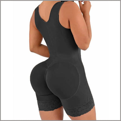 ⏰🔥LIMITED TIME 50% OFF! 👗 High-Compression Body Shaper – Double-Layer Tummy Control & Butt-Lift, Soft Mesh, Wide Straps & 3-Row Hooks for Smooth, Confident Daily Shape ✨💖
