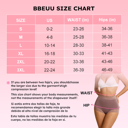 🔥🔥 High-Waisted Shapewear Panties — High-Stretch & Breathable, Seamless Tummy Control & Butt-Lifting