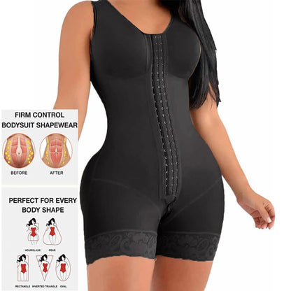⏰🔥LIMITED TIME 50% OFF! 👗 High-Compression Body Shaper – Double-Layer Tummy Control & Butt-Lift, Soft Mesh, Wide Straps & 3-Row Hooks for Smooth, Confident Daily Shape ✨💖