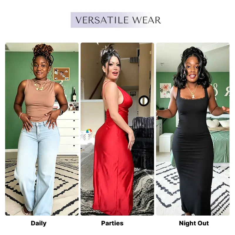 Seamless high-waisted shaping shorts: tummy control, butt lifting, and leg slimming.