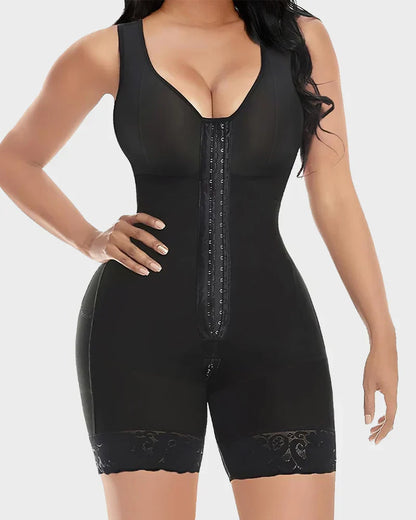 ⏰🔥LIMITED TIME 50% OFF! 👗 High-Compression Body Shaper – Double-Layer Tummy Control & Butt-Lift, Soft Mesh, Wide Straps & 3-Row Hooks for Smooth, Confident Daily Shape ✨💖