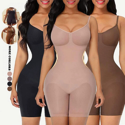 🩱 LIMITED-TIME 50% OFF! ✨ Bodysuit Shapewear – Tummy Control, Butt Lifting, Seamless, Full Body 🔥