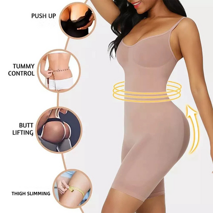 🩱 LIMITED-TIME 50% OFF! ✨ Bodysuit Shapewear – Tummy Control, Butt Lifting, Seamless, Full Body 🔥
