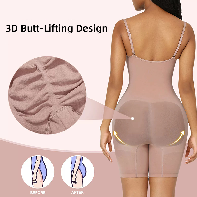 🩱 LIMITED-TIME 50% OFF! ✨ Bodysuit Shapewear – Tummy Control, Butt Lifting, Seamless, Full Body 🔥