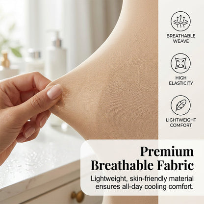 🥰 Women's Shapewear: Tummy-Control Bodysuit. Features a zippered design, comfortable and ultra-stretchy fabric for an adjustable fit, and breathable mesh panels for all-day comfort.