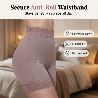 Snatched Curves In Seconds - High-Waist Tummy Control Shapewear Shorts