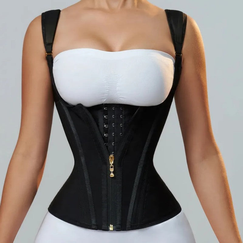 Women's Waist Cincher Tank Top – Firm Tummy Control & U-Shape Push-Up – Postpartum & Daily Sculpt 🌸
