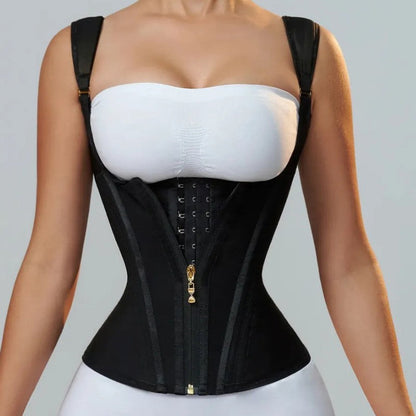 Women's Waist Cincher Tank Top – Firm Tummy Control & U-Shape Push-Up – Postpartum & Daily Sculpt 🌸