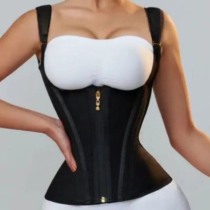 Women's Waist Cincher Tank Top – Firm Tummy Control & U-Shape Push-Up – Postpartum & Daily Sculpt 🌸