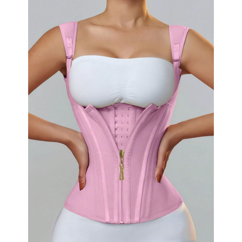 Women's Waist Cincher Tank Top – Firm Tummy Control & U-Shape Push-Up – Postpartum & Daily Sculpt 🌸