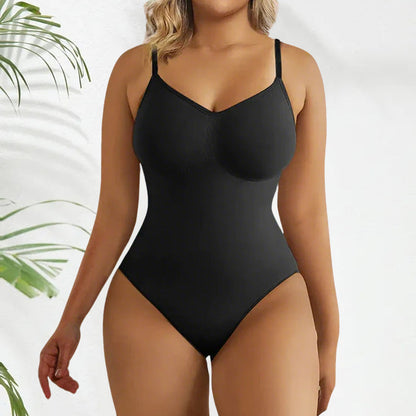 ⏳Time-Limited 50% OFF！💕 Seamless Thong Bodysuit Jumpsuit ✨ Sculpting Fit, Adjustable Comfort & Invisible Under Any Outfit
