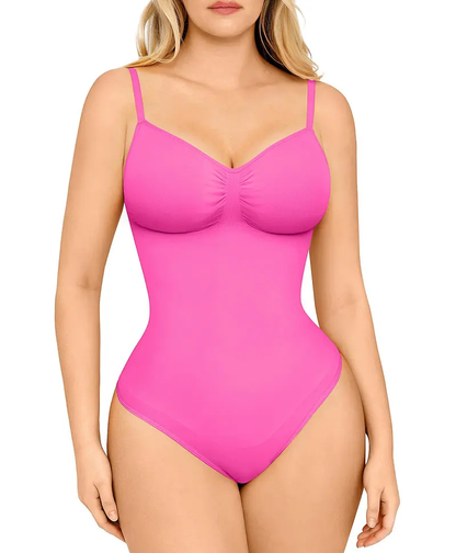 ⏳Time-Limited 50% OFF！💕 Seamless Thong Bodysuit Jumpsuit ✨ Sculpting Fit, Adjustable Comfort & Invisible Under Any Outfit
