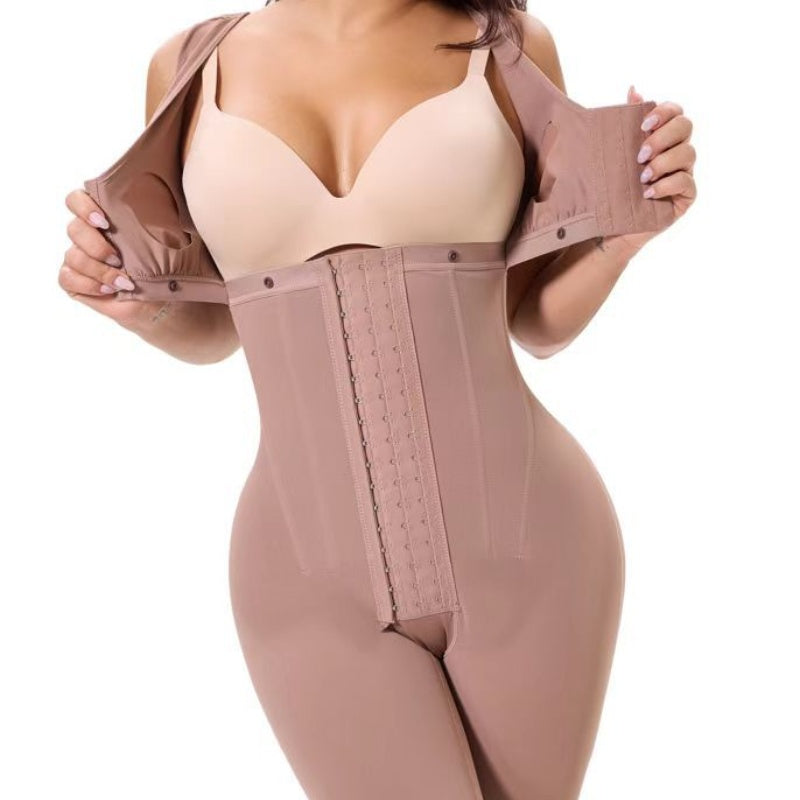 Tummy Lift Body Shaper with Button Row