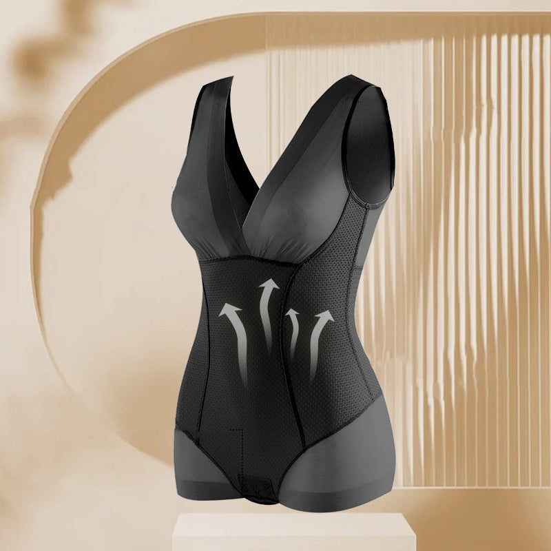 Women's Mesh Tummy Control Shapewear Bodysuit