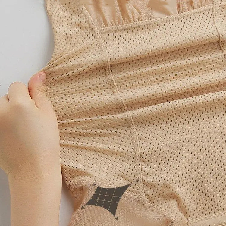 Women's Mesh Tummy Control Shapewear Bodysuit